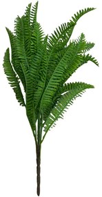 Τεχνητή Χωνευτή Φτέρη Cinnamon 1971-7 46cm Green Supergreens Πολυαιθυλένιο
