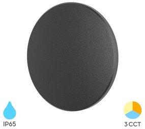 Φωτιστικό Επίτοιχο Braytron BG37-00081 Μαύρο Ματ (Black Mat) CCT3