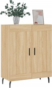 vidaXL Ντουλάπι Sonoma Δρυς 69,5 x 34 x 90 εκ. από Επεξεργασμένο Ξύλο