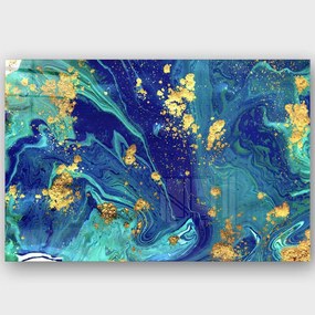 Πίνακας Γυάλινος 402MGN3118 100x70cm Multi Wallity Οριζόντιοι Glass