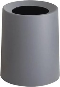 Κάδος απορριμμάτων PP 10lt 23x23xΥ31εκ. γκρι