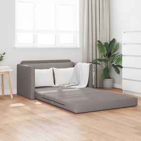 vidaXL Καναπές Κρεβάτι 2 σε 1 Ταμπά 124x71x78 εκ. από Ύφασμα