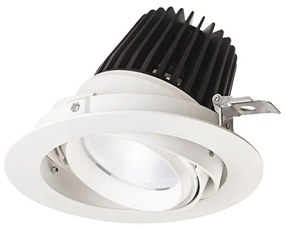 Spot Led Χωνευτό Rubens 6974-64-254 28W 4000K 2720lm NRC 20° On/Off 20x14cm White Fabas Luce Στρόγγυλο