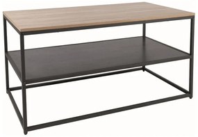 ŁAWA AMBER A DĄB/CZARNY 110X60 DIOMMI-80-2599