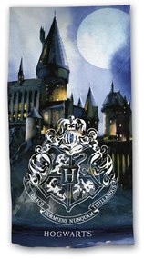 Πετσέτα Θαλάσσης Microfiber Hogwarts - 70 x 140 cm - Μπλε - Borea