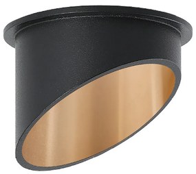 Φωτιστικό Σποτ Braytron BH03-06031 Μαύρο Ματ (Black Mat), Χρυσό Ματ (Gold Mat- Satin)