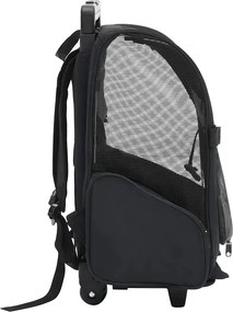 vidaXL Τσάντα Μεταφοράς Κατοικίδιων Αναδιπλούμενη Πολυχρηστική Μαύρη