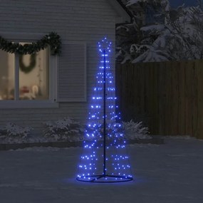 vidaXL Χριστουγεννιάτικο δέντρο LED 200 LED μπλε 182 εκ.