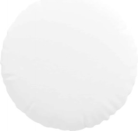 vidaXL Μαξιλάρια καθισμάτων 2 pcs Λευκό Ø40 x 13 εκ ύφασμα