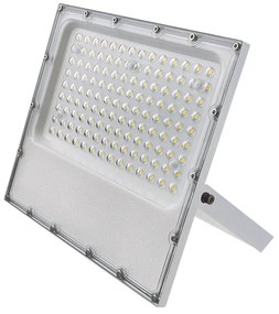 LED SMD WHITE FLOOD LUMINAIRE IP65 100W 4000K 12000Lm 100-277V AC RA80 IK08 5YRS BREATHING VALUE ACA J10040W