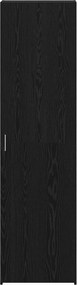 vidaXL Highboard Μαύρη Οξυά 50 x 42,5 x 185 εκ.