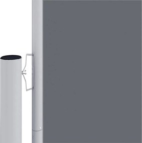 vidaXL Σκίαστρο Πλαϊνό Συρόμενο Ανθρακί 220 x 1000 εκ.