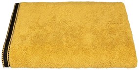 Πετσέτα σώματος Joia Atmosphera από Βαμβάκι 550gsm, με διαστάσεις 150x100cm - Mustard yellow