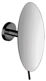 Καθρέπτης Μεγεθυντικός Επίτοιχος Gun Metal Μεγέθυνση x3 Sanco Cosmetic Mirrors MR-702-A23