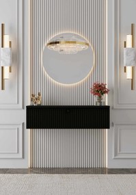 Μπουφές Μαύρο GARIDU 70x22x26
