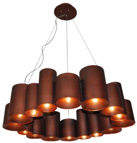 Φωτιστικό Οροφής  HL-3567-P16 BRODY OLD COPPER PENDANT - 77-3991 - 21W - 50W - 77-3991