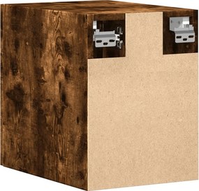 vidaXL Ντουλάπι Τοίχου Καπνιστή Δρυς 30x42,5x40 εκ. Επεξεργασμένο Ξύλο