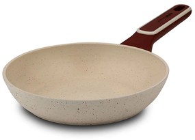 Τηγάνι Αντικολλητικό Terrestrial 10-144-300 20cm Brown-Beige Nava 20cm Aluminium