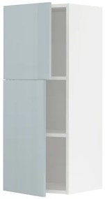 METOD ντουλάπι τοίχου με ράφια/2 πόρτες, 40x100 cm 594.788.63
