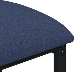 vidaXL Μπαρ σκαμπό Μπλε 40 x 32 x 64 εκ Επεξεργασμένο Ξύλο