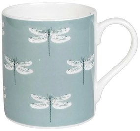 ΚΟΥΠΑ ΠΟΡΣΕΛΑΝΗΣ FINE BONE CHINA 275ml SOPHIE ALLPORT - DRAGONFLY (COLOURED)