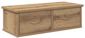 vidaXL Ντουλάπι τοίχου Artisan Oak 60x26x18,5 cm Κατασκευασμένο ξύλο