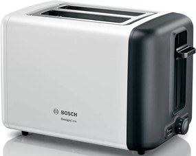 Bosch TAT3P421 Φρυγανιέρα 2 Θέσεων 970W Λευκή