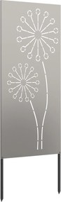 vidaXL Οθόνη Ιδιωτικότητας Κήπου Σκ rusty 50 x 140 εκ