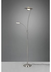 Επιδαπέδιο Φωτιστικό 1xLED 29W 1xLED 6,5W Νίκελ Ματ Ροοστάτης 3CCT Granby 424310207 Trio Lighting-424310207-Νίκελ Ματ 424310207