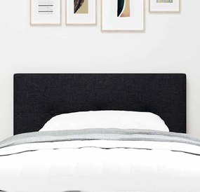 vidaXL LED κεφαλάρι με φώτα λωρίδας LED Μαύρο 80 cm Πολυεστέρας