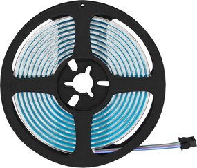 vidaXL Λωρίδα LED 2 pcs Μαύρο και Διαφανές 210 x 0,8 x 0,3 εκ.