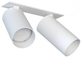 Σποτ Φωτιστικό Ράγας 2xGU10 10W IP20 Mono Surface Nowodvorski 7828 Λευκό