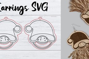 Σετ των 3 Intra απο ξύλο plywood Χρώμα wenge 3mm-4mm πάχος - Σκουλαρίκια Gnomes Macrame | Μακραμέ Δίασταση 3x3 cm INTRAFABR-116817465