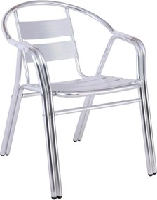 SILVER-II Πολυθρόνα Dining Αλουμινίου   1τμχ