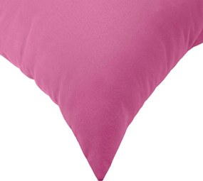 vidaXL Κάλυμμα Μαξιλαριού 2 pcs HEERLEN Ροζ 50 x 80 cm Πολυεστέρας