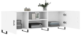 vidaXL Έπιπλο Τηλεόρασης Λευκό 150x30x50 εκ. από Επεξεργασμένο Ξύλο