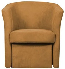 Bliumi Πολυθρονα με υποπόδιο 66x62x77 Bliumi ROSE 1066 IN Mango BEST-21483067