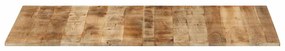 vidaXL Επιφάνεια Τραπεζιού 120x60x(1,5-1,6) εκ Ακατέργαστο Ξύλο Μάνγκο