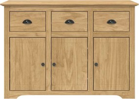 vidaXL Πλαϊνό γραφείο BODO Μέλι Καφέ 115,5 x 44 x 80 εκ