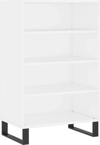 vidaXL Ραφιέρα Λευκή 57 x 35 x 90 από Επεξεργασμένο Ξύλο