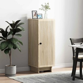 vidaXL Πλαϊνό γραφείο Sonoma Δρυς 33 x 34,5 x 90 εκ Επεξεργασμένο Ξύλο