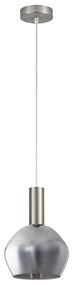 Φωτιστικό Οροφής Μονόφωτο Homelighting 77-8399 Nickel/White
