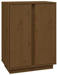 vidaXL Ντουλάπι Καφέ Μέλι 60x35x80 εκ. από Μασίφ Ξύλο Πεύκου