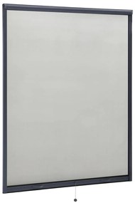 vidaXL Σήτα Παραθύρου Κάθετης Κίνησης Ανθρακί 140 x 170 εκ.
