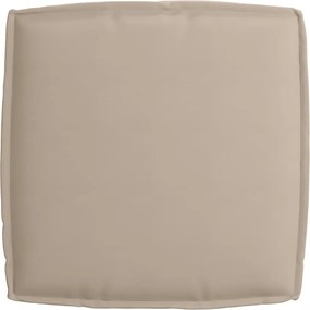 vidaXL Μαξιλάρι Taupe 60 x 60 x 12 cm Ύφασμα Όξφορντ