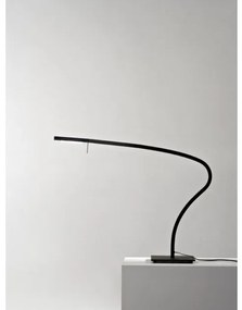 Επιτραπέζιο Φωτιστικό Γραφείου LED 6W Μαύρο Χειροποίητο 360ο Paraph T1 1A33000113500 Prandina-1A33000113500-Μαύρο 1A33000113500