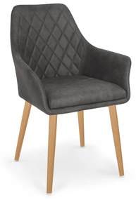 K287 chair, color: dark brown DIOMMI V-CH-K/287-KR-C.BRĄZ DIOMMI-60-20997