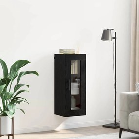 vidaXL Επιτοίχιο ντουλάπι Μαύρη Οξυά 34,5 x 34 x 90 εκ.