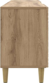 vidaXL Ντουλάπι TV 99 x 34,5 x 50 εκ. Artisan Δρυς Επεξεργασμένο Ξύλο