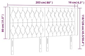 ΚΕΦΑΛΑΡΙ ΜΕ ΠΤΕΡΥΓΙΑ TAUPE 203X16X118/128 ΕΚ. ΥΦΑΣΜΑΤΙΝΟ 3119942